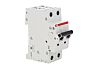 ABB System Pro M Compact S200 MCB, 2P Poles, 10A Curve C, 400V AC, 6 kA Breaking Capacity, MCB