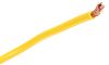 RS PRO Yellow 2.5 mm² Test Lead Wire, 13 AWG, 498/0.08 mm, 5m, PVC Insulation