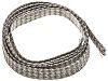 Wurth Elektronik Expandable Braided Fibreglass, Nickel Plated Copper Grey Cable Sleeve, 8mm Diameter, 1m Length, WE-ST