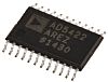 Analog Devices, DAC 16 bit-, 40ksps, +0.007%FSR Serial (SPI), 24-Pin TSSOP