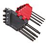 Juego de llaves Torx Facom 8 piezas T10, T15, T20, T25, T27, T30, T40, T45 forma L conducto Largo