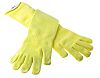 BM Polyco Volcano Yellow Kevlar Work Gloves, Size 11, XL, 2 Gloves