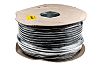 Cable de Alimentación RS PRO, 3 núcleos, funda de Cloruro de polivinilo PVC, Negro, 9.7mm DE, 300 V, 500 V, H05VV-F,