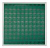Pegatina de seguridad RS PRO, autoadhesiva de Vinilo, Negro/verde