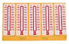 RS PRO Non-Reversible Temperature Sensitive Label, 132°C to 182°C, 10 Levels