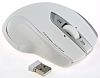 Mouse Laser Compatto Bianco USB Wireless HAMA, pulsanti 6
