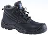 RS PRO Black Composite Toe Capped Men's Safety Boots, UK 10, EU 44