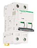 Schneider Electric Acti 9 2A MCB Mini Circuit Breaker2P Curve C, Breaking Capacity 10 kA, DIN Rail