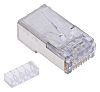 Connecteur RJ45 cat 6 Molex Mâle, Blindé Montage sur câble