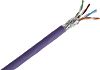 RS PRO Purple Cat7a Cable, LSZH, Low Smoke Zero Halogen (LSZH), 500m Length