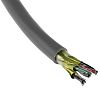 RS PRO Twisted Pair Data Cable, 3 Pairs, 0.33 mm², 6 Cores, 22 AWG, Screened, 50m, Grey Sheath