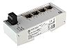Harting Ethernet Switch, 4 RJ45 port, 24V dc, 10 Mbit/s, 100 Mbit/s Transmission Speed, DIN Rail Mount