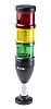 Eaton SL7 Series Red/Yellow/Green Signal Tower, 3 Lights, 24 V ac/dc, Base Mount