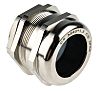 RS PRO M40 Cable Gland With Locknut, Nickel Plated Brass, 32mm, IP68, Metallic