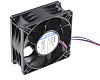 ebm-papst, 48 V dc, DC Axial Fan, 92 x 92 x 38mm, 270m³/h, 33.6W