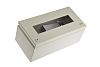 RS PRO RAL 7032 Steel Junction Box, IP65, 150 x 300 x 120mm