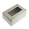 RS PRO RAL 7032 Steel Junction Box, IP65, 200 x 300 x 120mm