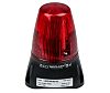 Moflash LEDD100 Series Red Flashing Beacon, 20 → 30 V ac/dc, Surface Mount, LED Bulb, IP65