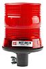RS PRO Red Flashing Beacon, 10 → 30 V dc, DIN Mount, Tube Mount, LED Bulb, IP56