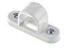 RS PRO Cable Conduit Support White Screw Plastic Conduit Saddles, 20mm Max. Bundle