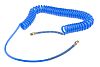 RS PRO 4m, Polyurethane Recoil Hose, with BSPT 1/4" Male connector