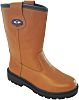 RS PRO Honey Steel Toe Capped Men's Safety Boots, UK 12, EU 47
