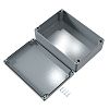 Rose Aluminium Standard Gehäuse, Grau, 330 x 230 x 111mm, IP66, Aluminiumdruckguss