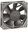 ebm-papst 8400 N DC-Axiallüfter, Gleitlager, 24 V dc / 1.4W, 80 x 80 x 25mm, 2600U/min, 58m³/h
