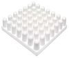 Disipador SPREADFAST White, 2.6 °C/W @ 400 lfm, 4.7 °C/W @ 100 lfm, dim. 60 x 60 x 15mm, para usar con Cerámica