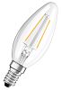 LEDVANCE E14 LED GLS Bulb 2.1 W(25W), 2700K, Warm White, Candle shape