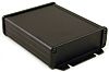 Hammond 1457 Series Black Aluminium Enclosure, IP65, Flanged, Black Lid, 34.9 x 106.9 x 151.6mm