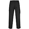 RS PRO Black Men's Polycotton Work Trousers 32in