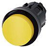 Siemens SIRIUS ACT Series Yellow Momentary Push Button, 22mm Cutout, IP66, IP67, IP69K