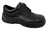 RS PRO Black Toe Capped Safety Shoes, UK 10