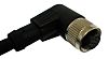 RS PRO Right Angle Female 12 way M12 to Unterminated Sensor Actuator Cable, 5m