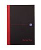 Black n Red Notizbuch mit Festeinband Linienpapier, A5 Einband, Schwarz/Rot, 96 Blatt