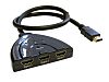 Commutateur HDMI 4 ports RS PRO, 1:3