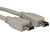 RS PRO USB-Kabel, Mini-USB A / Mini-USB B, 3m USB 2.0 Beige