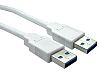 RS PRO USB 3.0 Cable, Male USB A to Male USB A Cable, 800mm