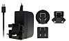 RS PRO Plug Adapter 5.1V dc, 3A, Level VI Efficiency, 1 Output Power Adapter, Australia, European Plug, UK, US