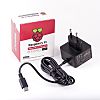 Raspberry Pi Raspberry Pi Power Supply, USB Type C with EU Plug Type, 1.5m