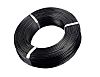 RS PRO PVC Black Cable Sleeve, 30m Length