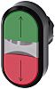 Siemens SIRIUS ACT Series Green, Red Momentary Push Button Head, 22mm Cutout, IP66, IP67, IP69K