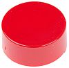Tapa de botón pulsador, Color Rojo, para uso con Interruptores No Iluminados