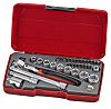 Teng Tools ソケットセット3/8インチ 34ピース T3834S | RS