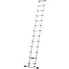 Zarges 13-Stufen Aluminium Teleskopleiter, 0.88m bis 3.8m, Traglast 150kg