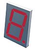 SA40-19SRWA Kingbright 7-Segment LED Display, CA Red 11 mcd RH DP 101mm