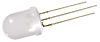 Kingbright L-819SRSGW-CC, 568 / 640 nm 2 Green & Red LED, 3-Pin Round Through Hole package