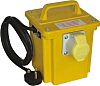 Carroll & Meynell, 375VA CM7501 Single Phase Portable Isolation Transformer, 230V ac, 3A