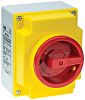 ABB 4P Pole Isolator Switch - 63A Maximum Current, 18.5kW Power Rating, IP65